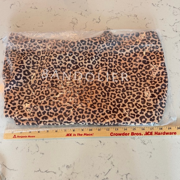 BANDOLIER Leopard Tote NWT MSRP $48 - Picture 5 of 6